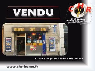 VENDU PAR CHR HOME MUNZUR CAFE