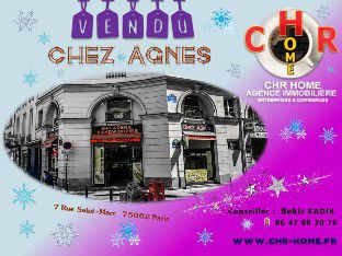 FONDS DE COMMERCE VENDU PAR CHR HOME 