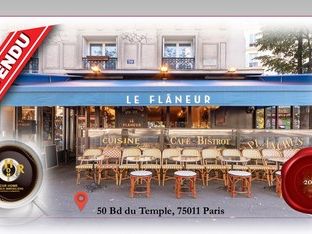 LE FLÂNEUR 50 BD DU TEMPLE 75011 PARIS RÉPUBLIQUE