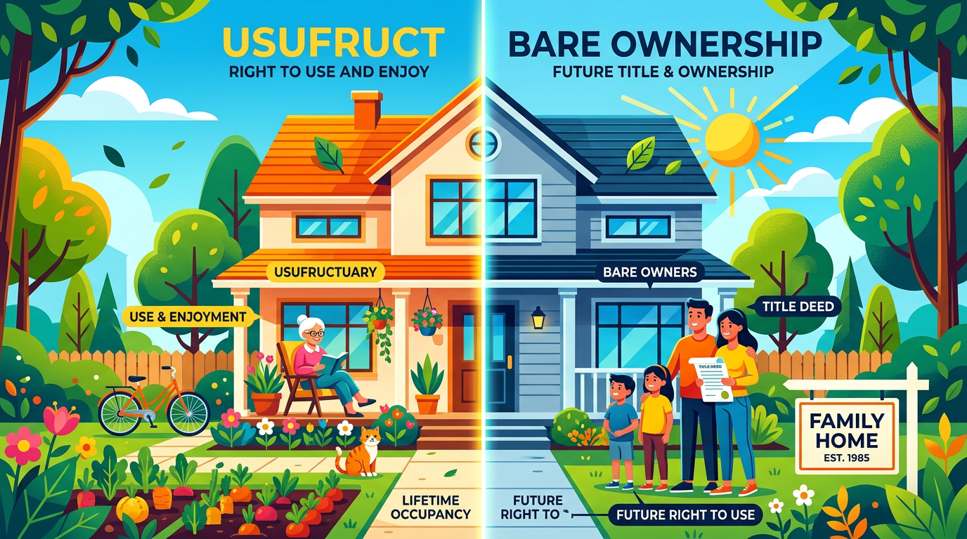 découvrez les différences entre nue propriété et usufruit pour optimiser la gestion et la transmission de votre patrimoine en toute confiance.