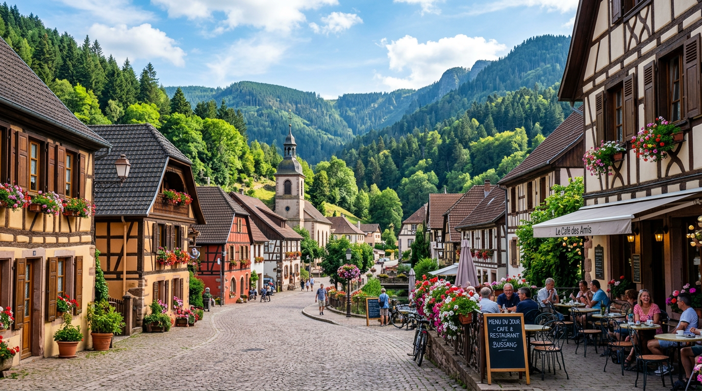 découvrez bussang, un village authentique niché au cœur des vosges, riche en patrimoine naturel et culturel, idéal pour des escapades paisibles et ressourçantes.