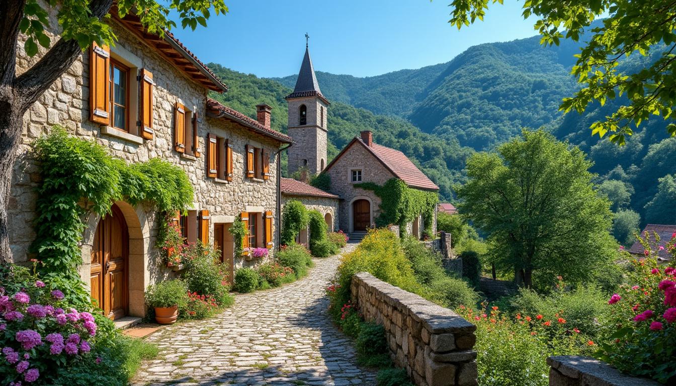 explorez mialet, un village historique charmant niché au cœur d'une nature préservée, idéal pour les amateurs de patrimoine et de paysages authentiques.