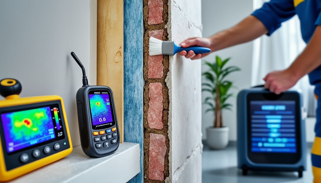 apprenez à détecter les signes d'humidité dans vos murs et découvrez des méthodes efficaces pour traiter et prévenir les dégâts causés par l'humidité.